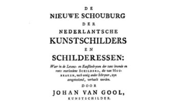 De nieuwe Schouburg der Nederlantsche Kunstschilders en Schilderessen