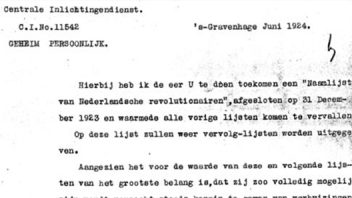 Rapporten Centrale Inlichtingendienst 1919-1940